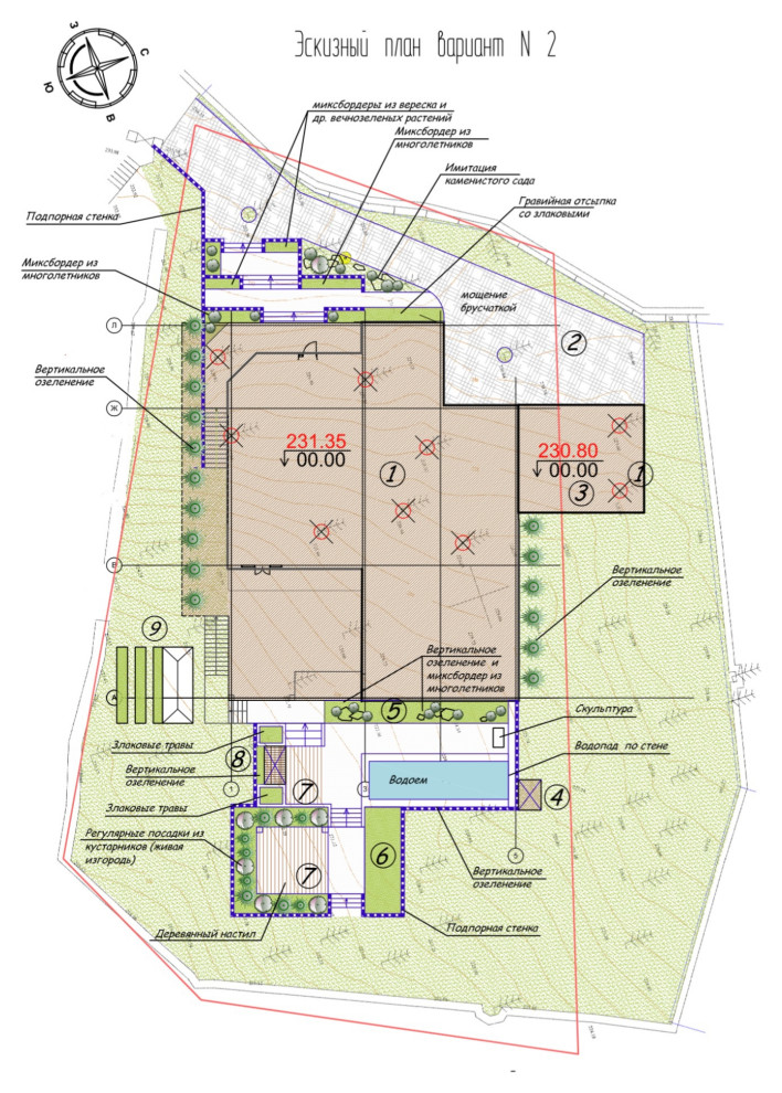 Обложка проекта: 5-ти этажная дача в Ялте