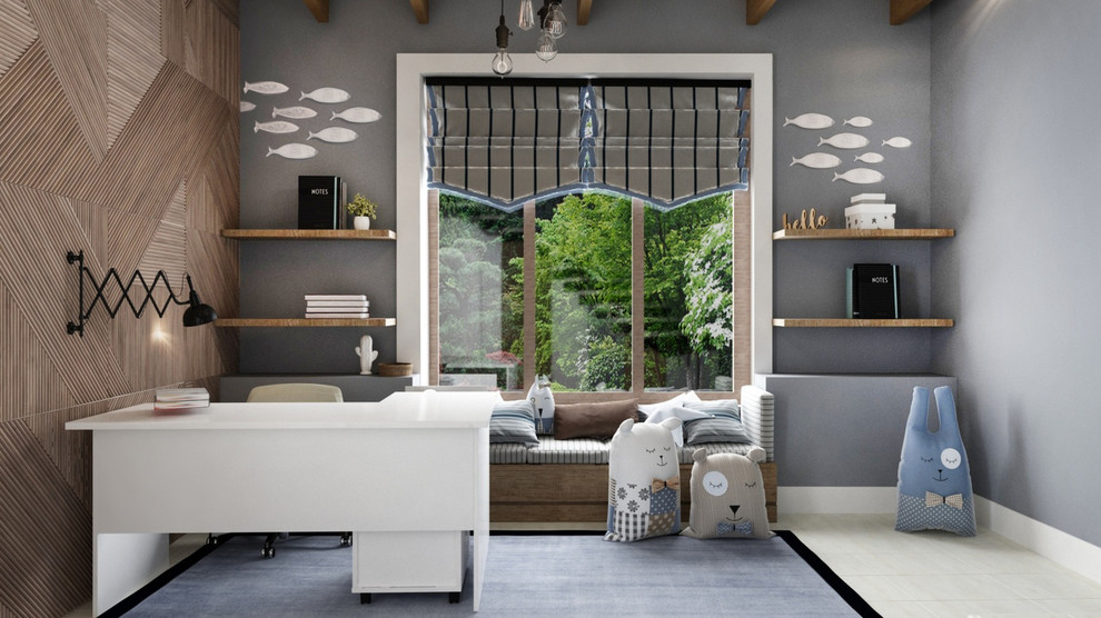 Двухуровневая детская