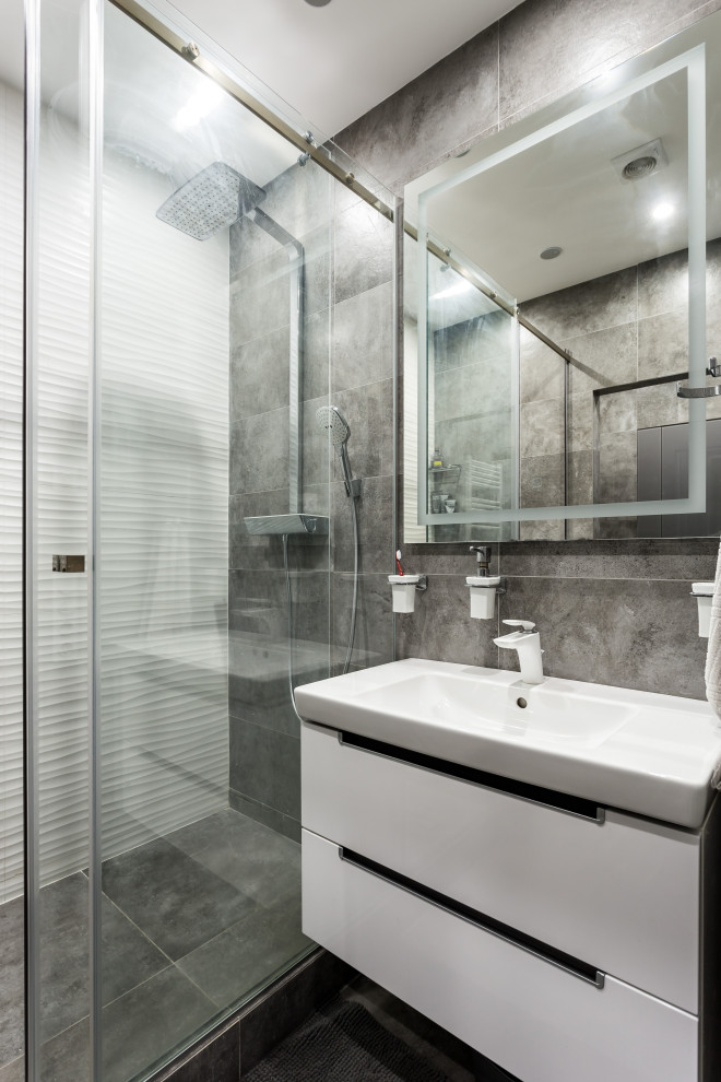 Обложка проекта: Квартира в современном стиле (ЖК "Времена года", Санкт-петербург)