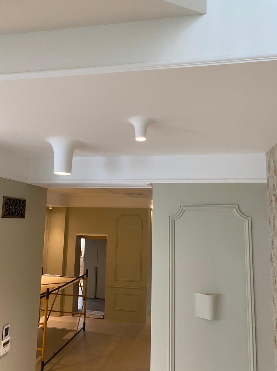 Встраиваемые гипсовые светильники серии Bolle (90100