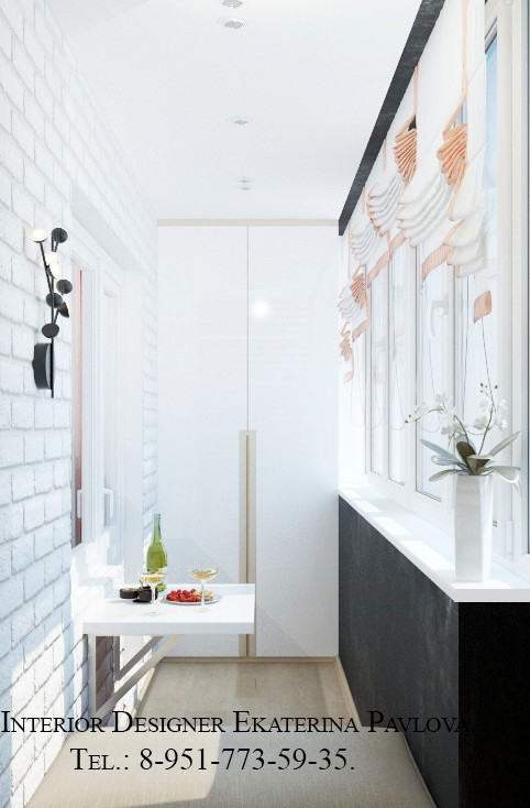 Двухкомнатная квартира в современном стиле.