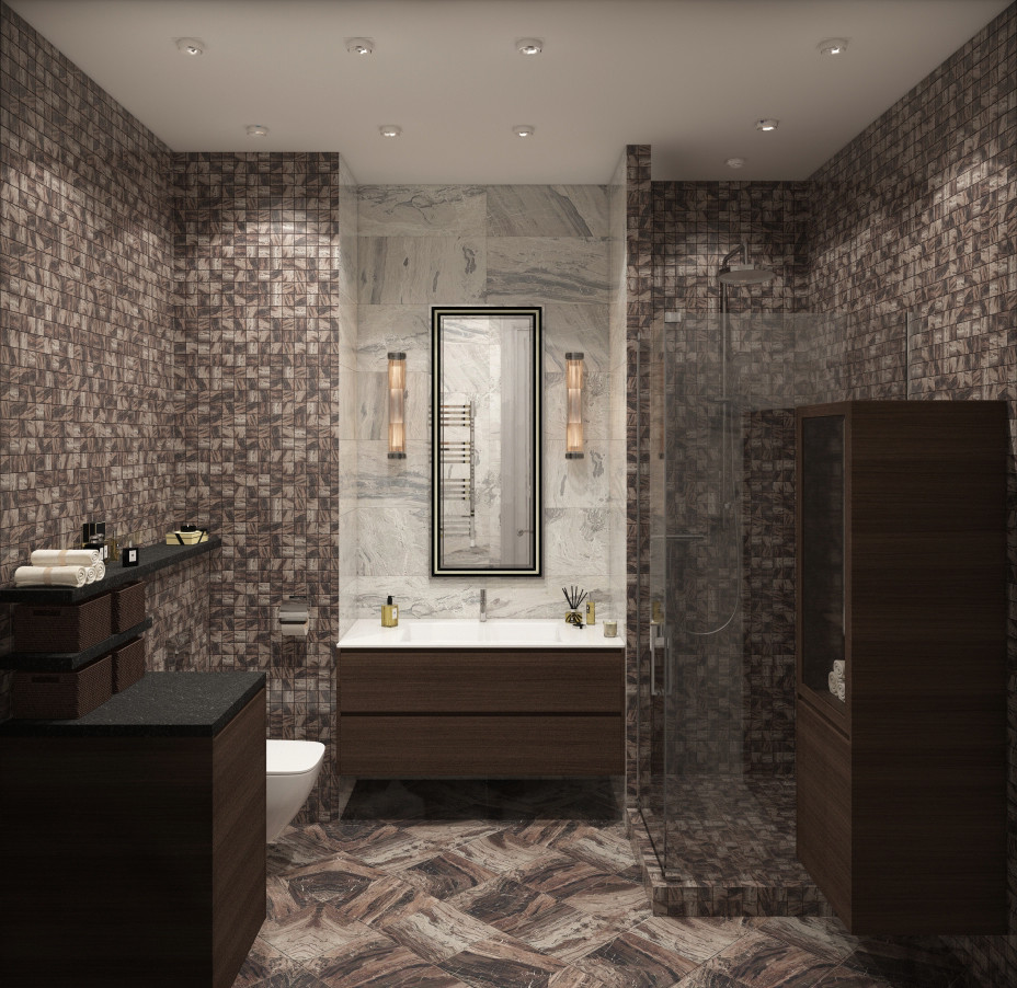 Квартира в современном стиле + АрДеко в ЖК Фили град