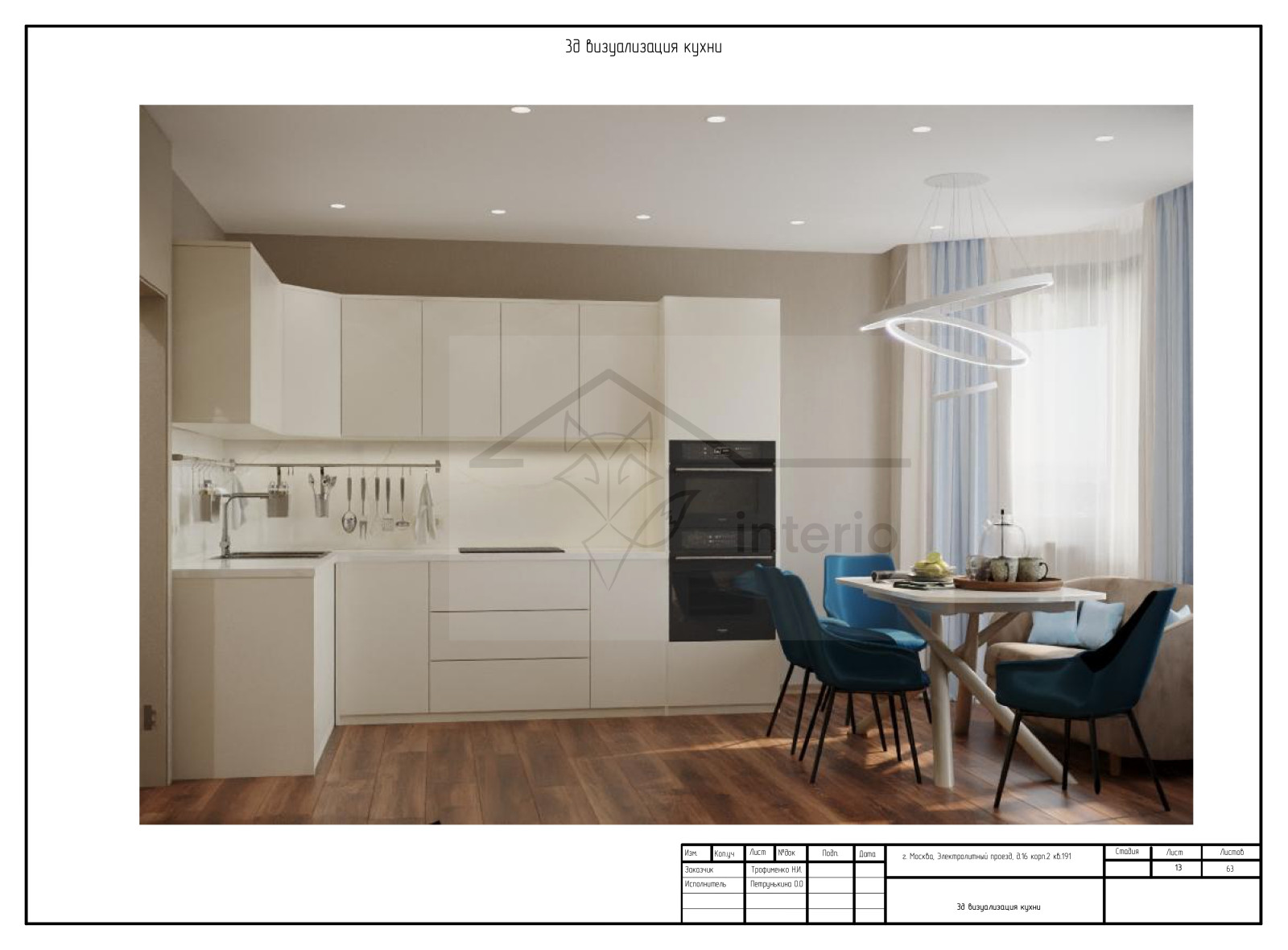 Ультрамариновые акценты