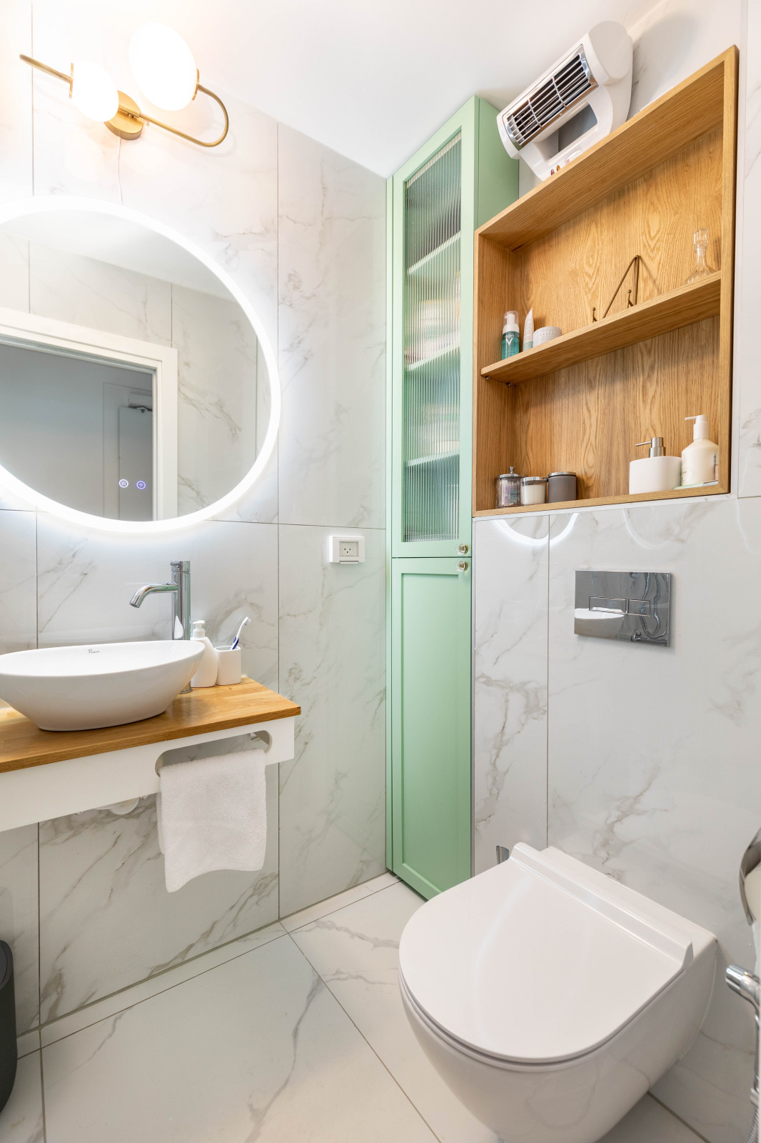 Обложка проекта: Маленькая ванная комната. Тель Авив