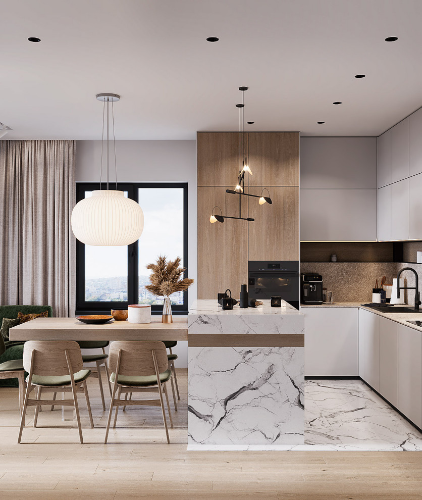 Проект интерьера частного дома, г. Ростов-на-Дону, площадью 120 кв.м.