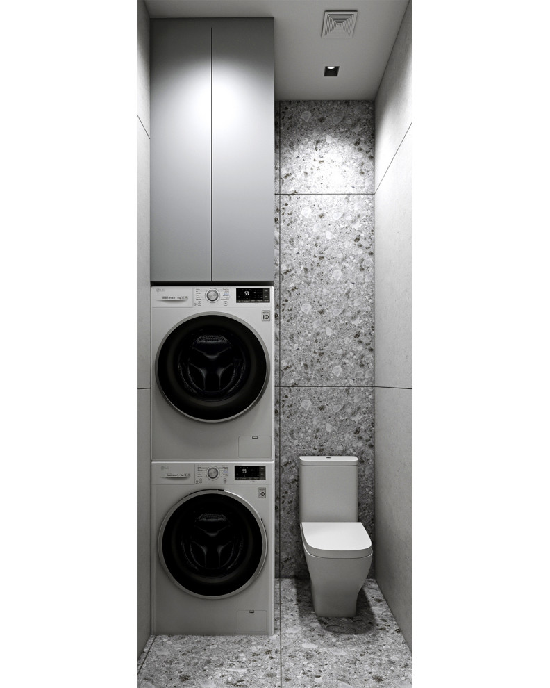 Дизайн Стильной Двухкомнатной Квартиры 74 м2 в жк Время в Москве