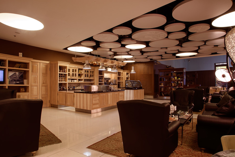 JAZZVE - Кафетерий в зоне VIP Lounge Международного Аэропорта Звартноц - 2012г.