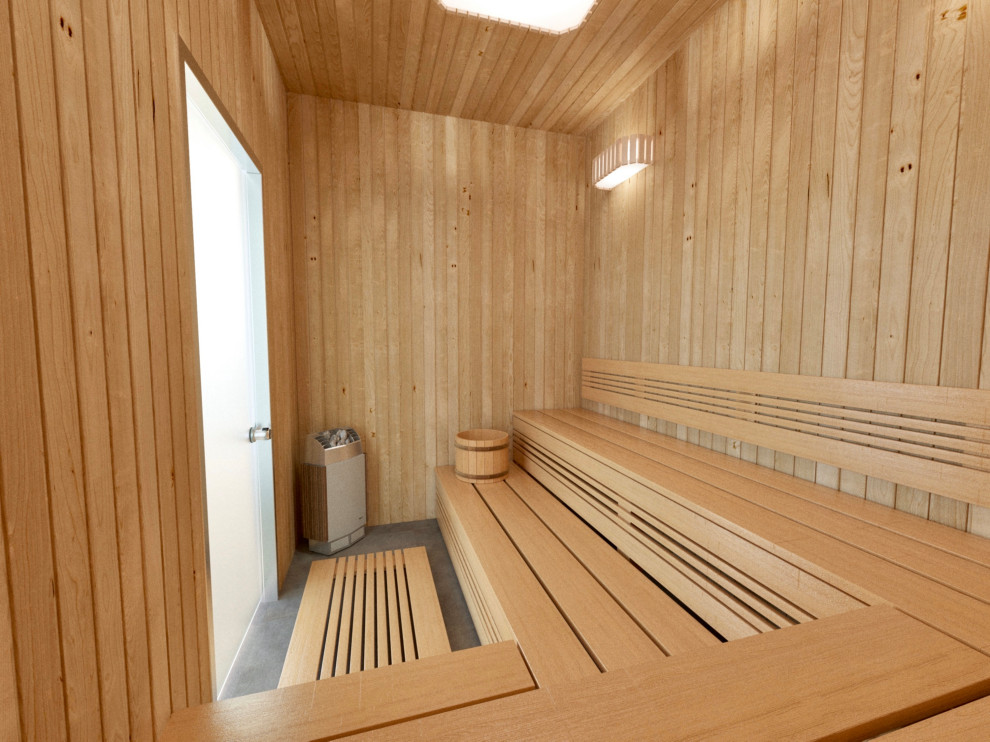 Обложка проекта: Бассейн в загородном доме