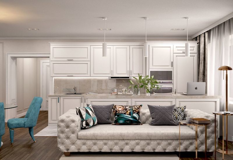 Дизайн-проект 4-х комнатной квартиры в Уфе 100 кв.м.