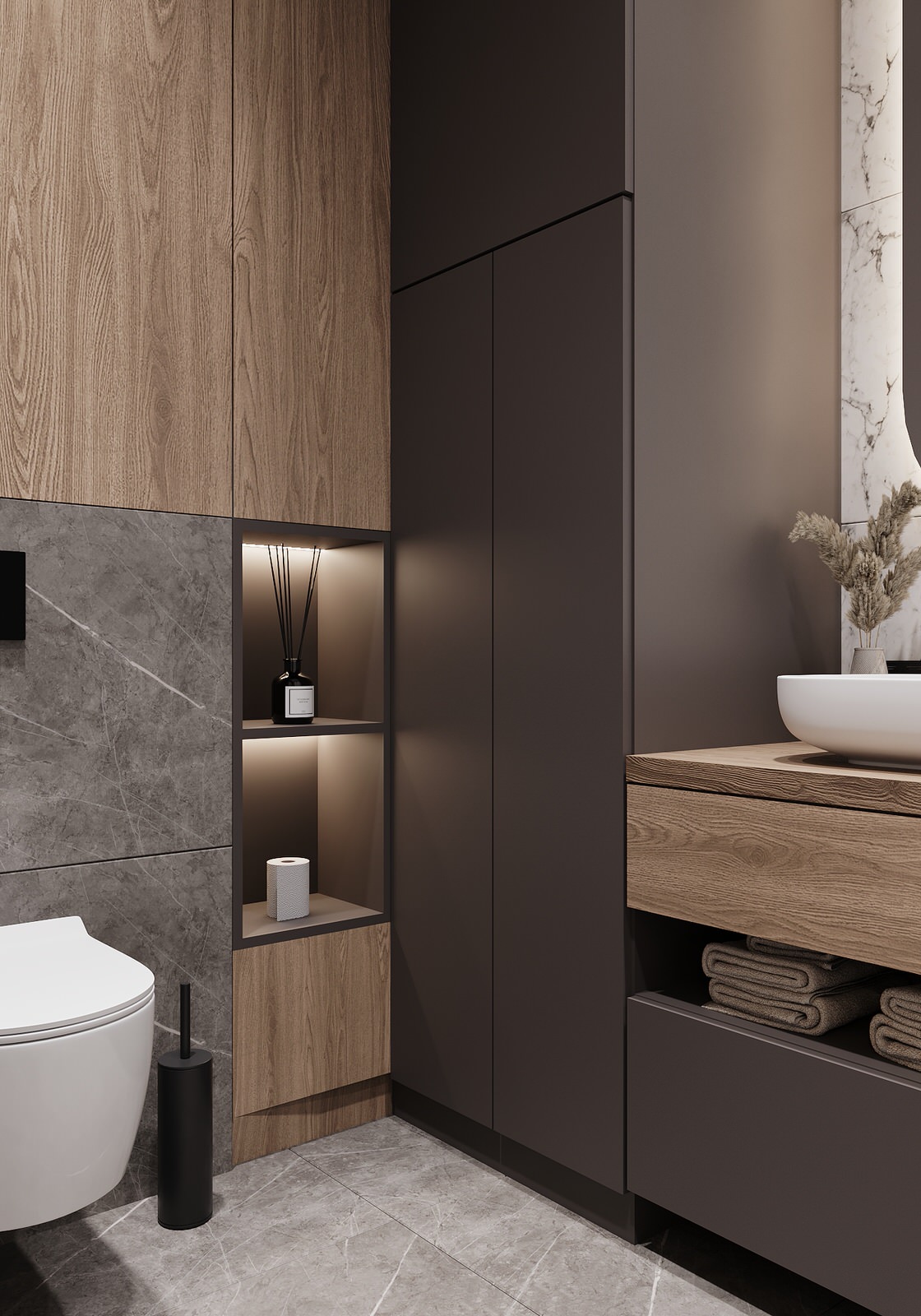 Дизайн санузла, ЖК Новоград