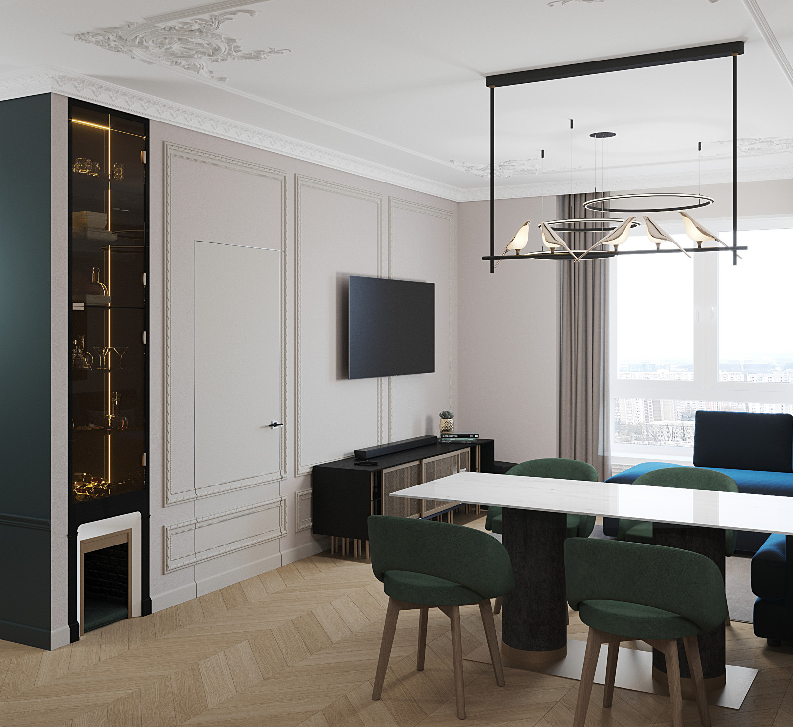 Трехкомнатная квартира 85 м.кв. ЖК "Академика Павлова"