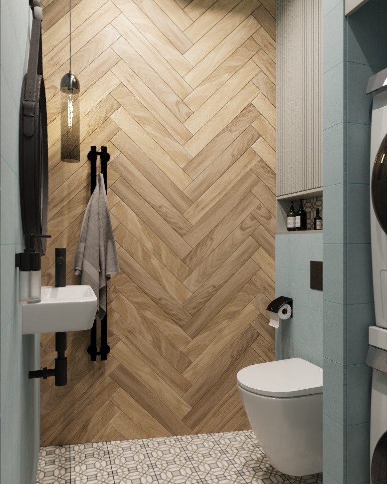 Проект квартиры для девушки 67 кв.м