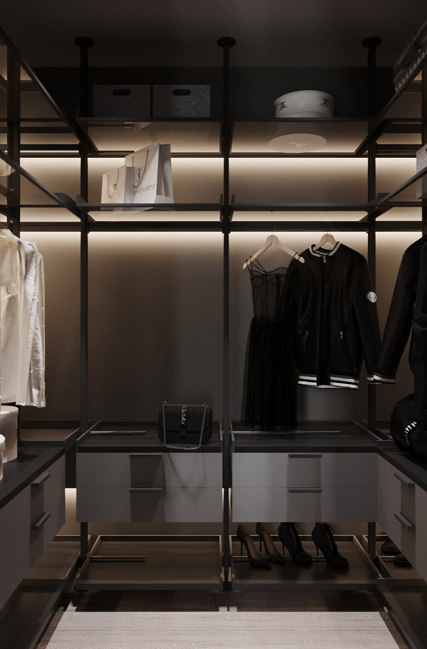 Дизайн-проект квартиры в ЖК Хорошевский