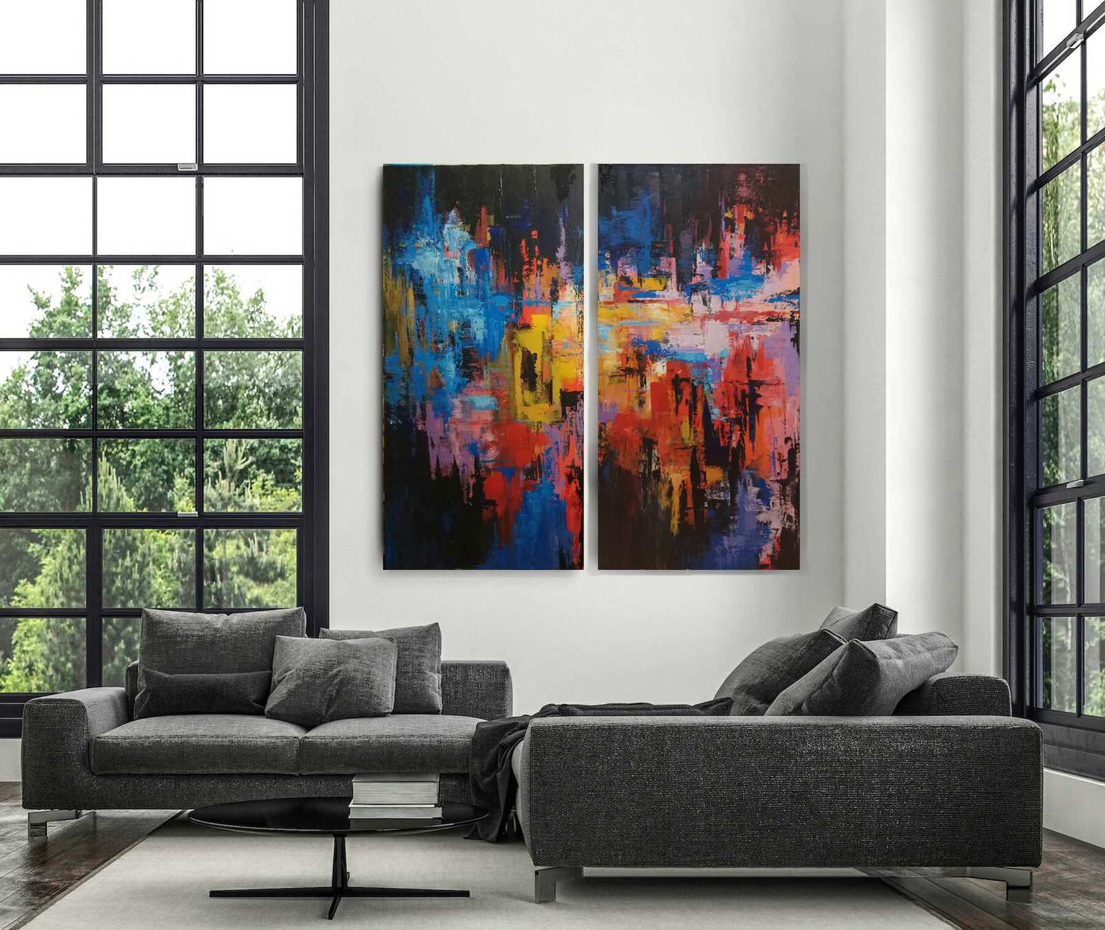 Обложка проекта: Лаунж зона. Абстракция