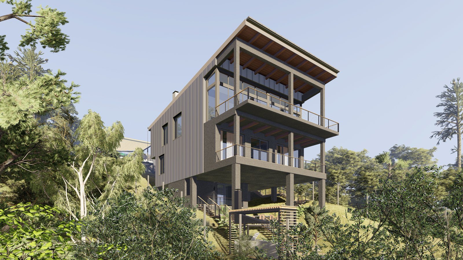 Limani House. Дом в стиле шале в Крыму