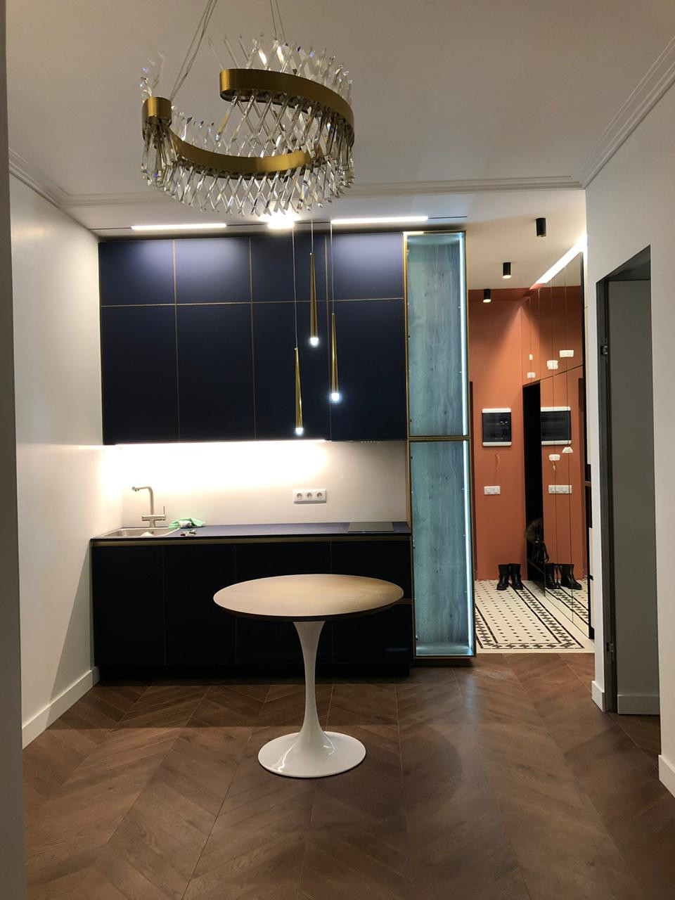 Interior design of a residential flat