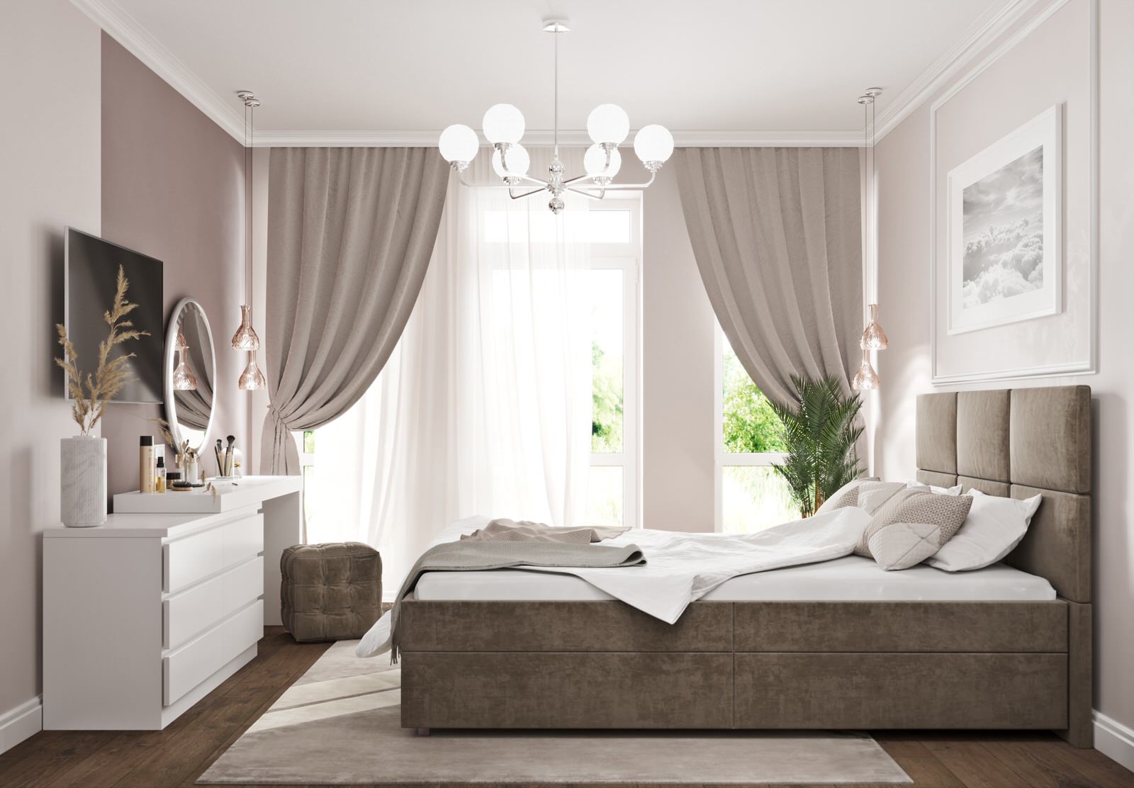 Квартира в неоклассике 40 кв.м.