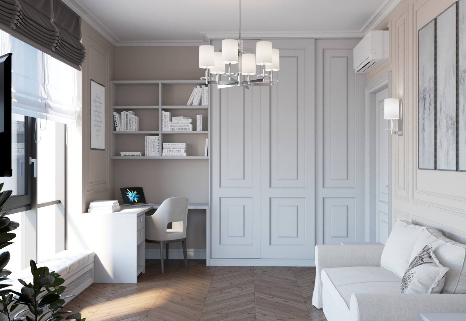 ЖК Neva Towers, 3 комнаты, 104 м²