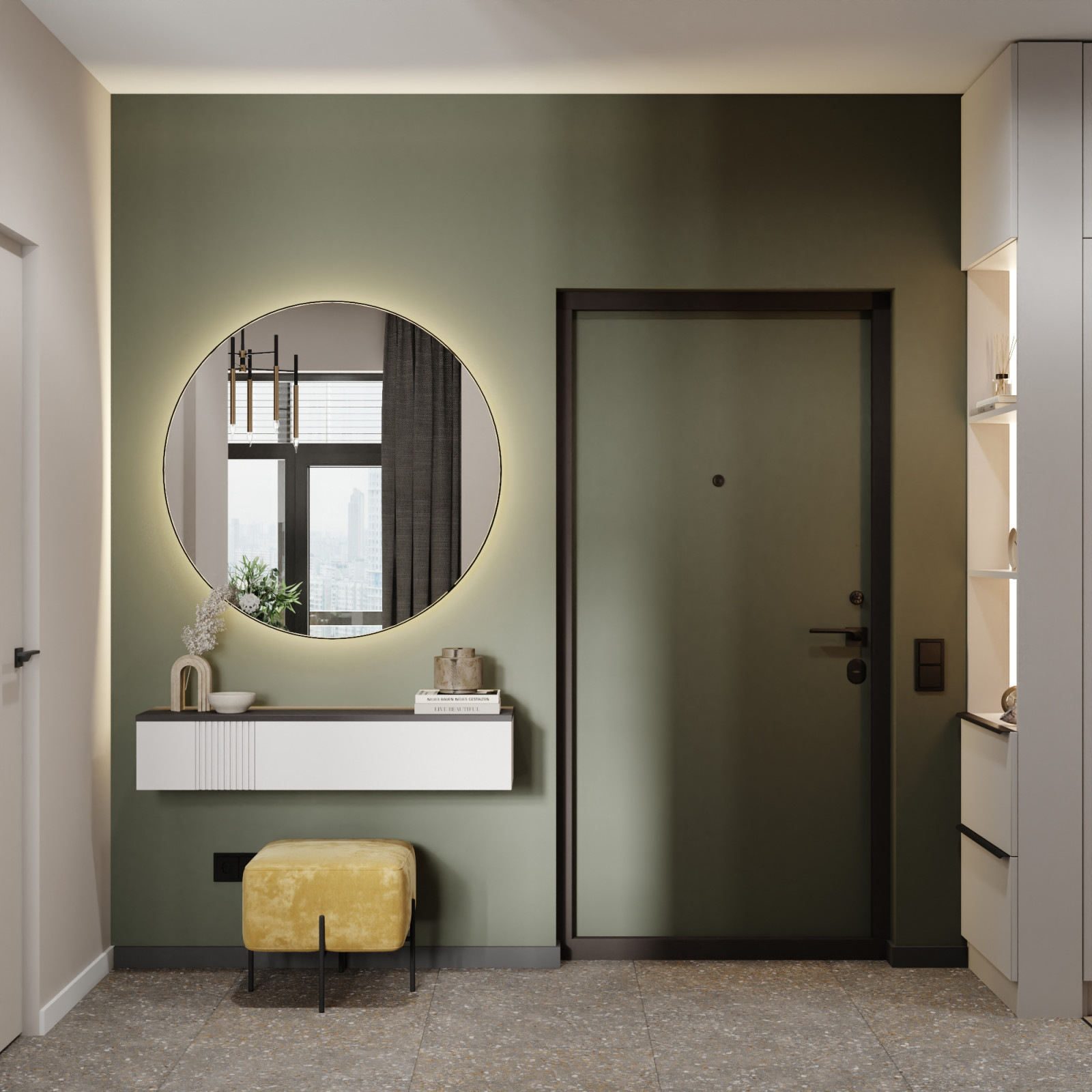 Обложка проекта: Квартира 70 кв.м., г. Москва ЖК Преображение