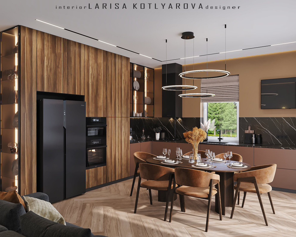 Дизайн-проект дома 105 кв.м. г. Ростов-на-Дону