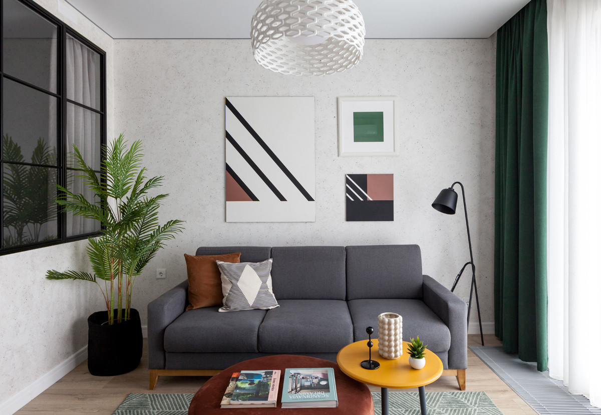 Houzz тур: Графичный интерьер в Хабаровске