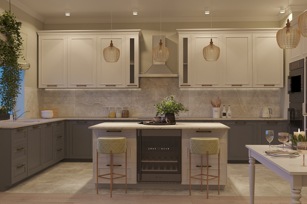 Кухня в неоклассическом стиле