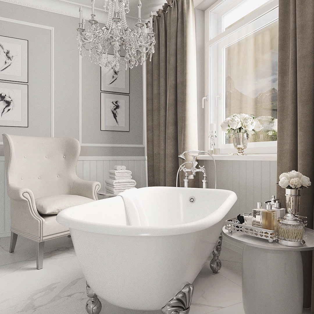 Обложка проекта: Ванная комната в старом городе