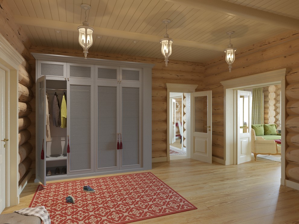 Wooden house. Reconsruction