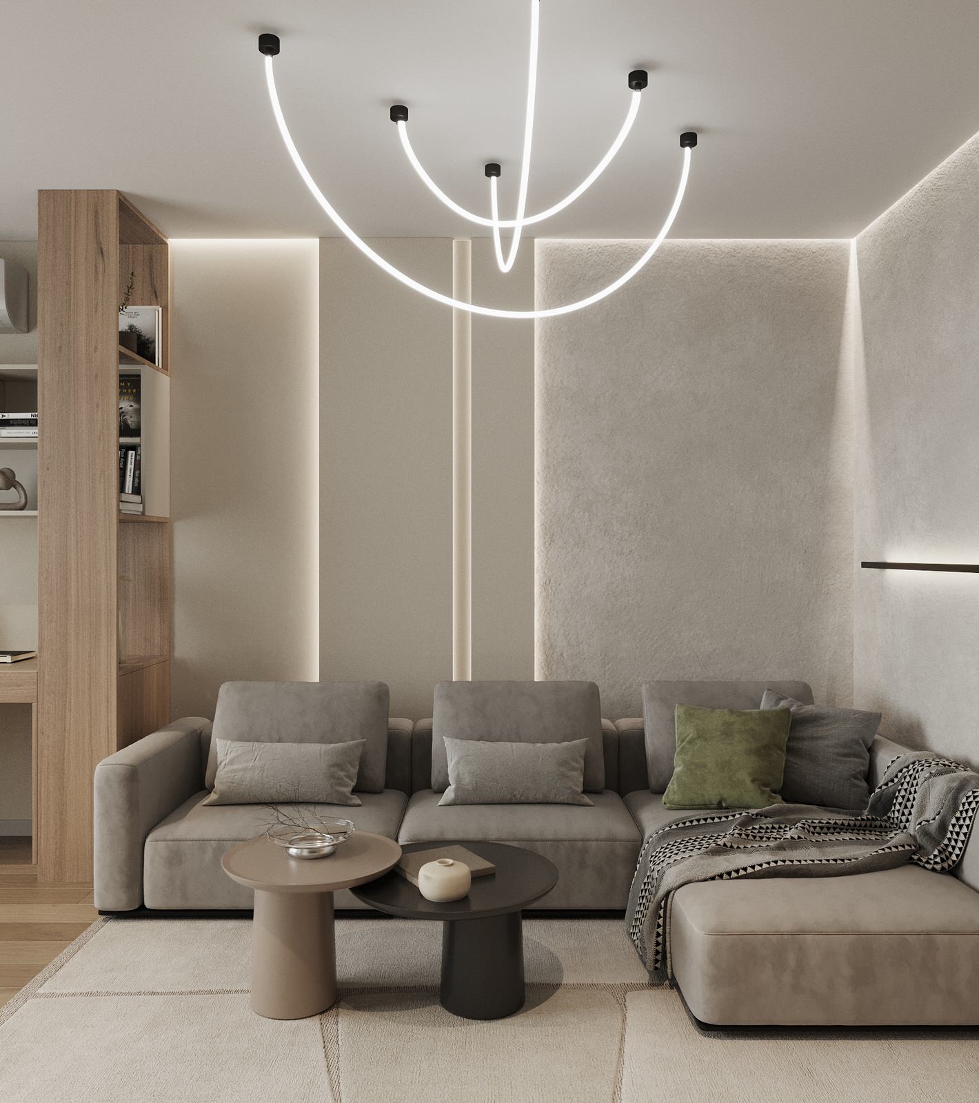 Интерьер квартиры в ЖК Корица