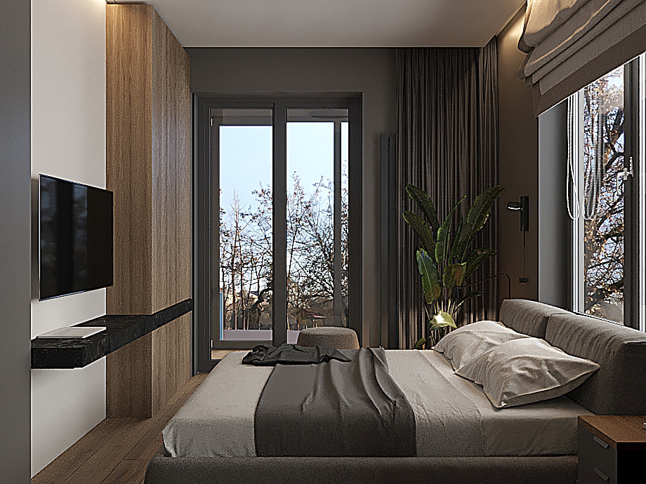 Минималистичный интерьер на Юге Москвы