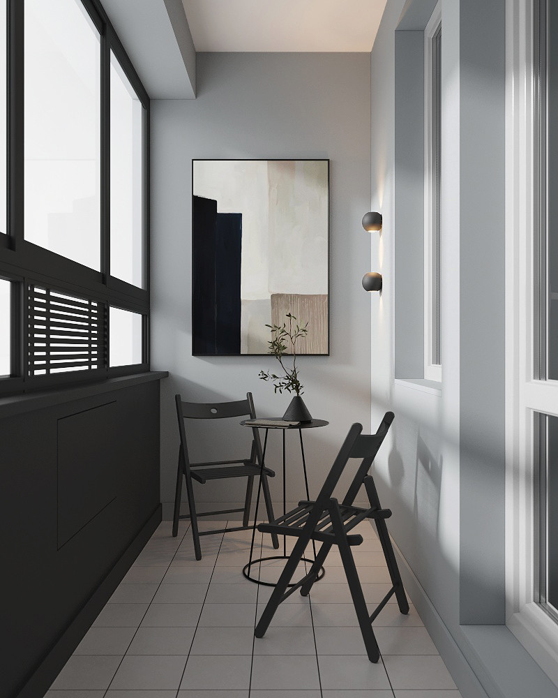 Простые формы в однушке 35 м2