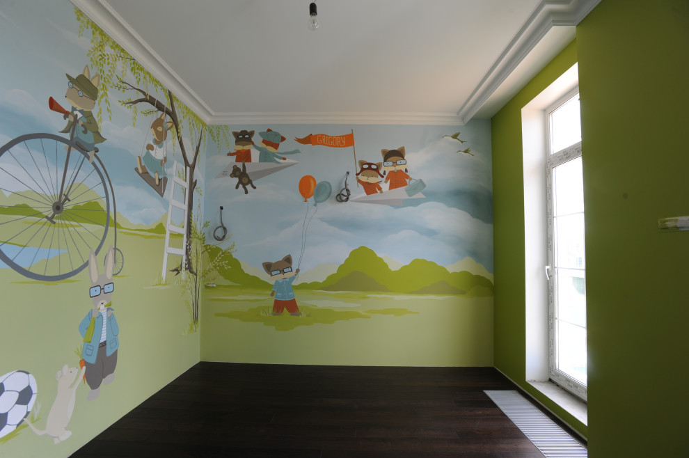 Обложка проекта: Роспись в детской