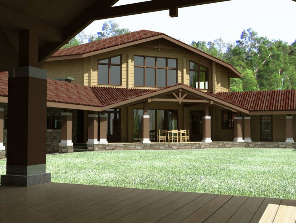 Коттедж в поселке Морозовка.