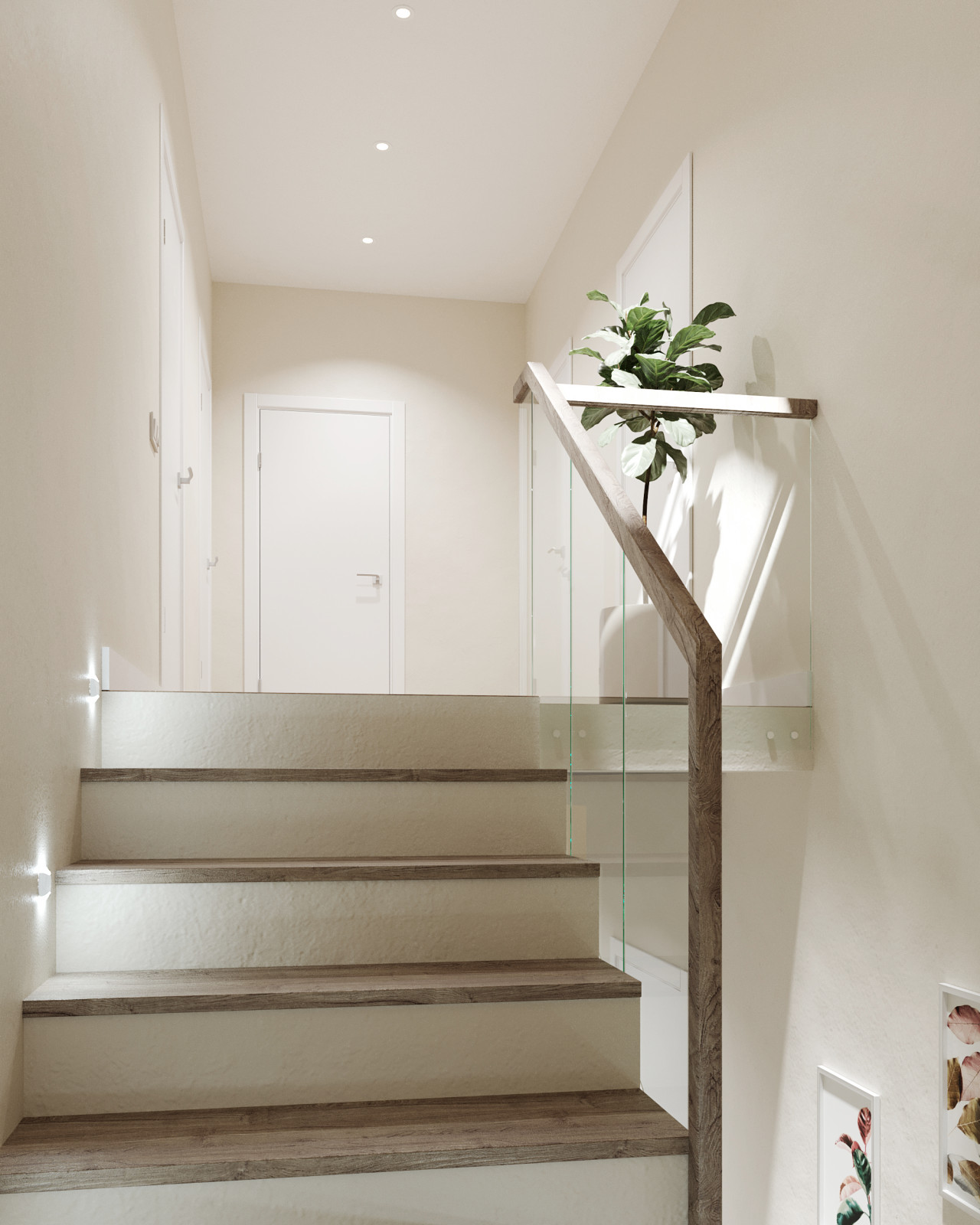 Проект частного дома "Helsinborg", лестница