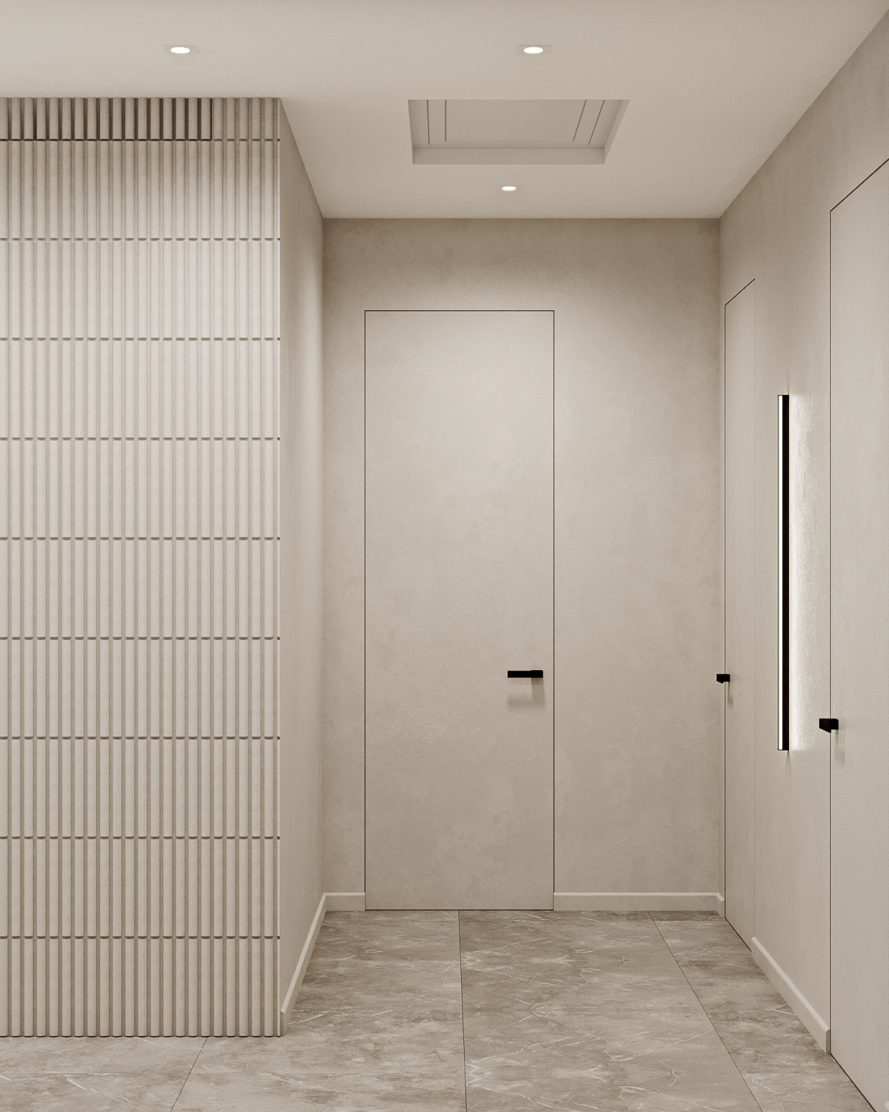 КП Первозванный 1, кухня-гостиная (вариант 2)