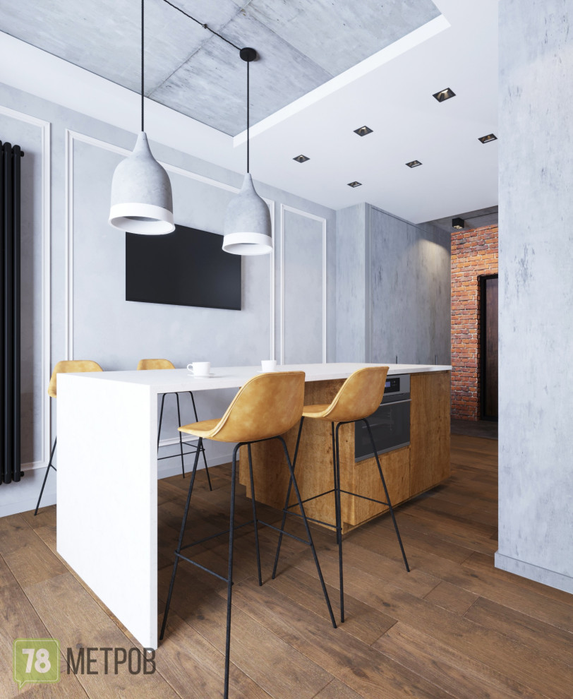 Дизайн-проект квартиры в ЖК "Галактика"