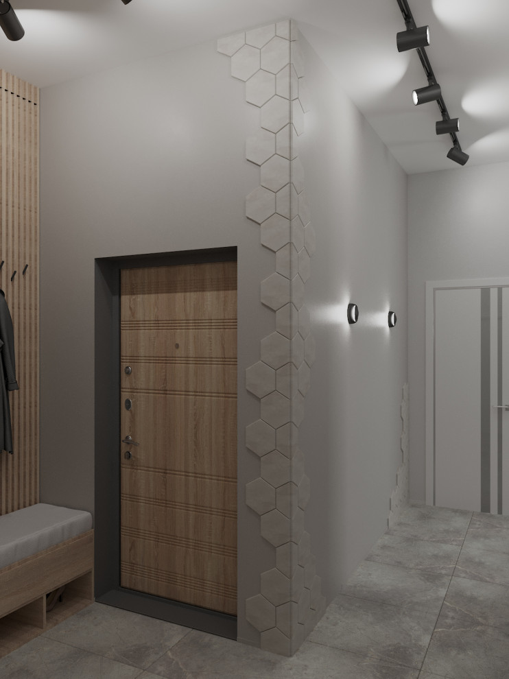 Проект двухкомнатной квартиры в ЖК «Серебряный фонтан» г. Москва