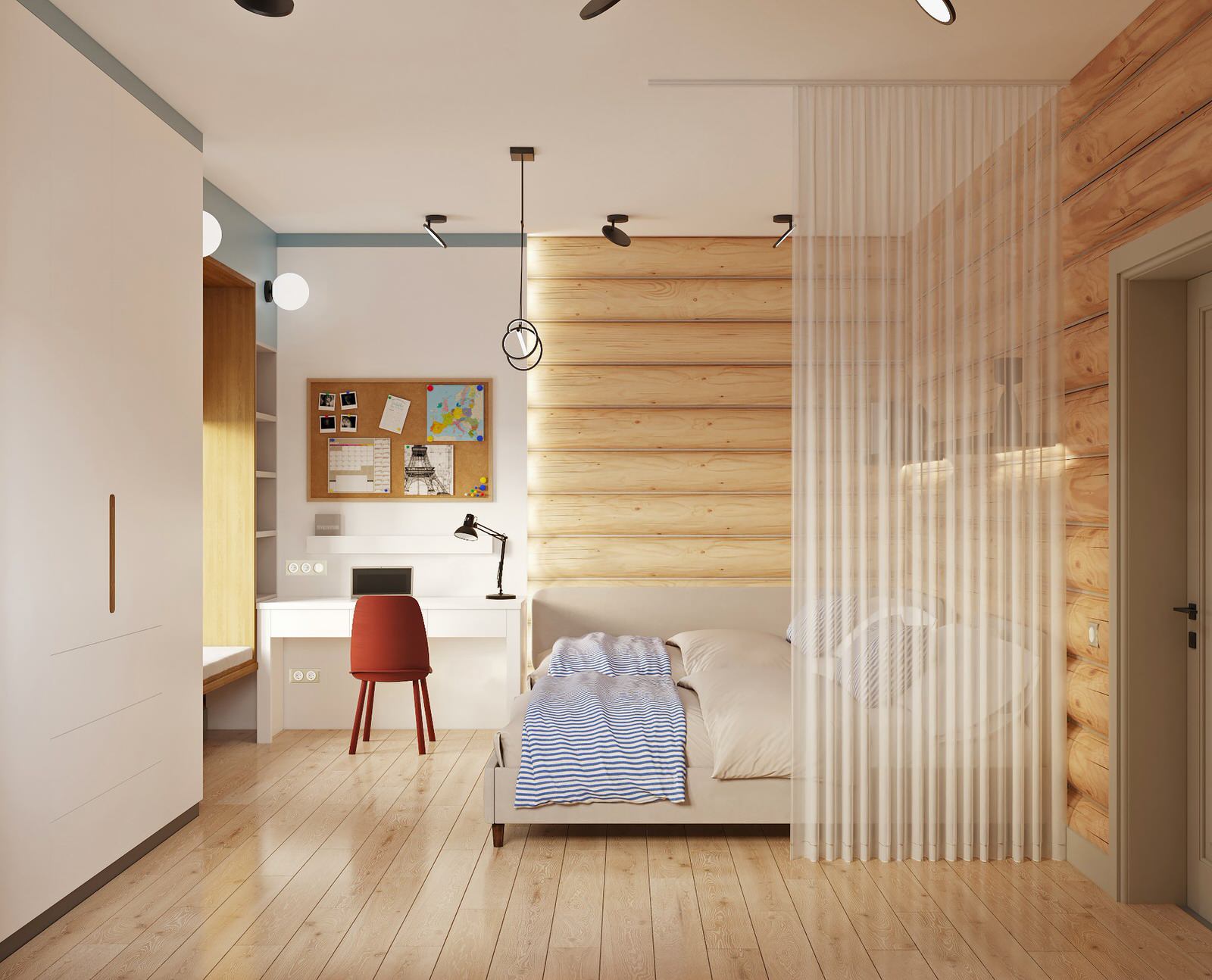 Дизайн проект дома из рубленного бревна