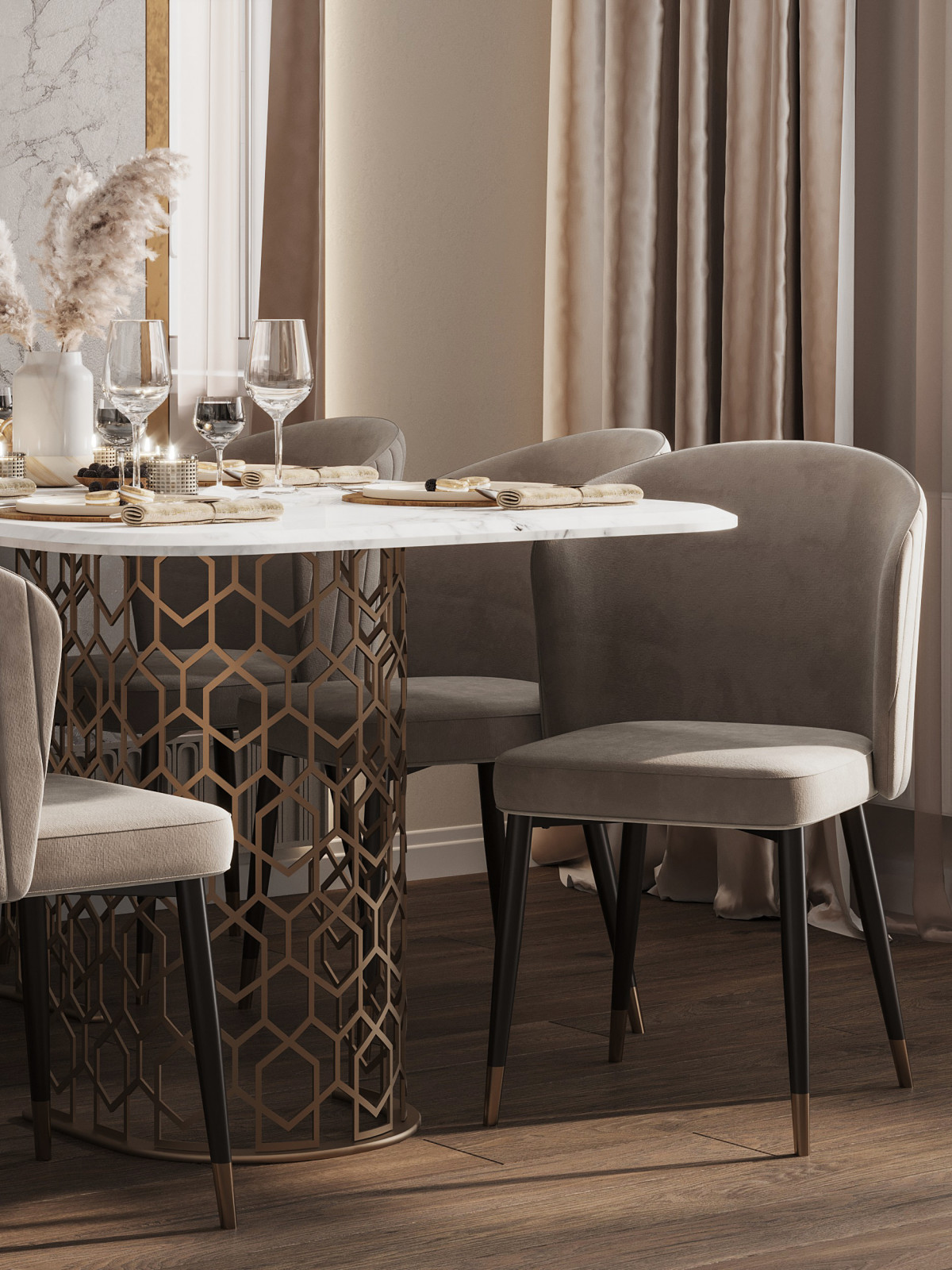 Дизайн двухкомнатной квартиры Парк 17