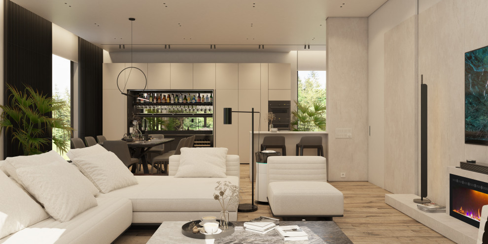 Гостиная в современном стиле