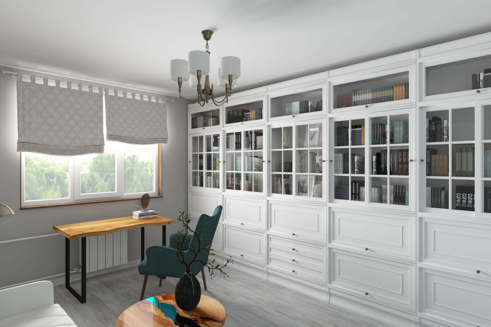 Трехкомнатная квартира 78 м2 в современном стиле, в доме серии П-44