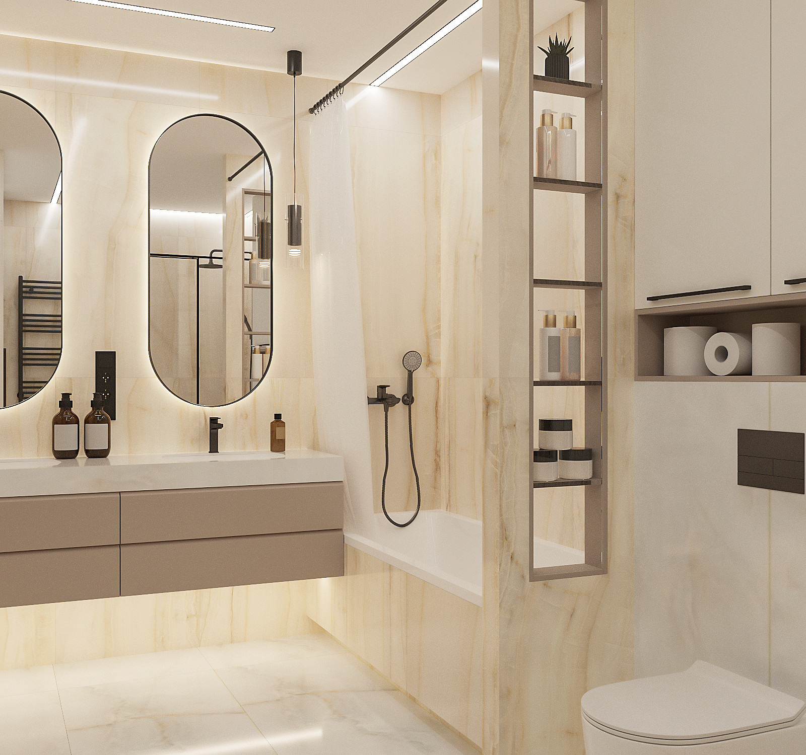 ЖК 7 Небо. Трехкомнатная квартира с панорамным видом