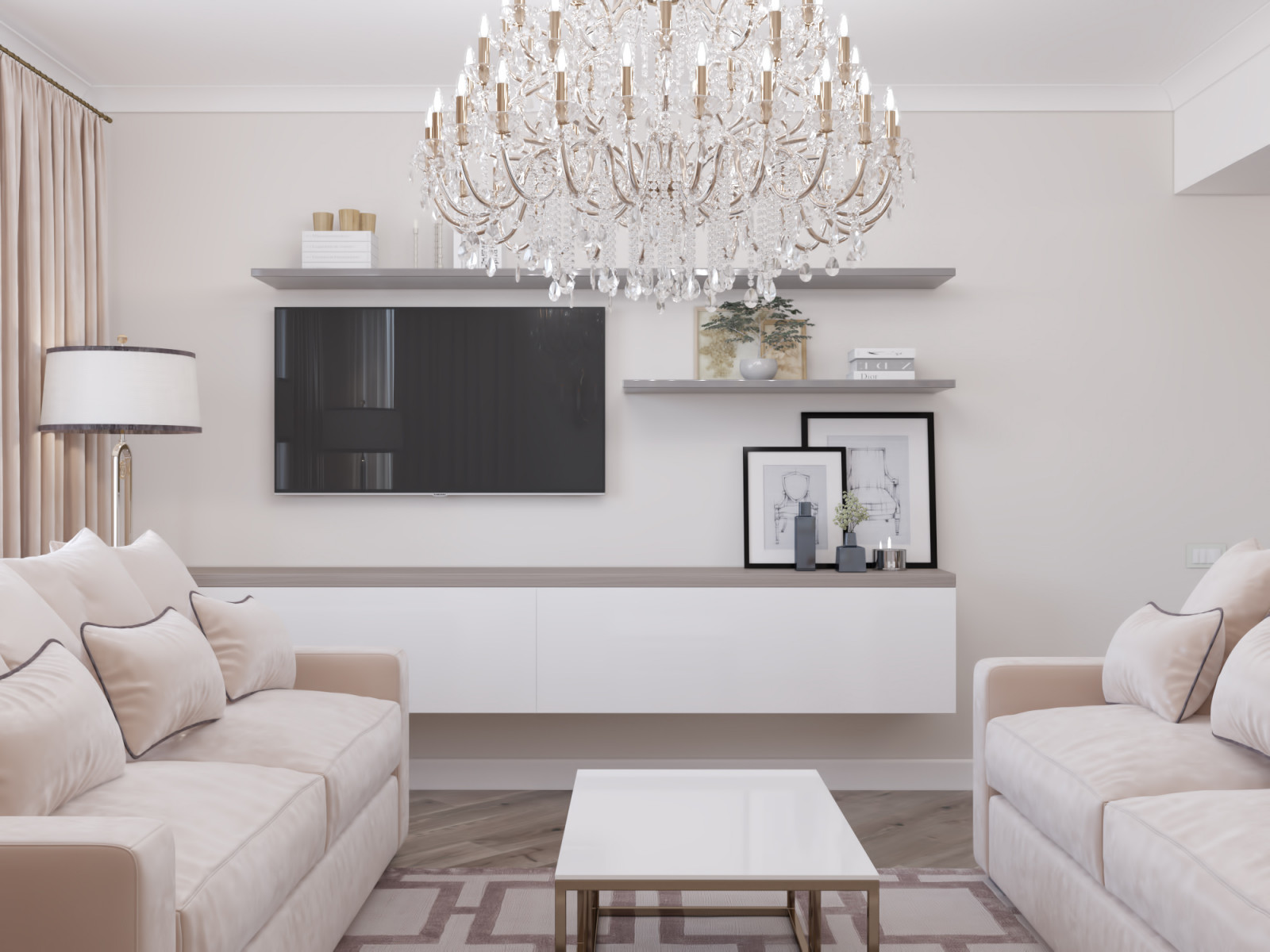 Уютная квартира на Кутузовском проспекте.