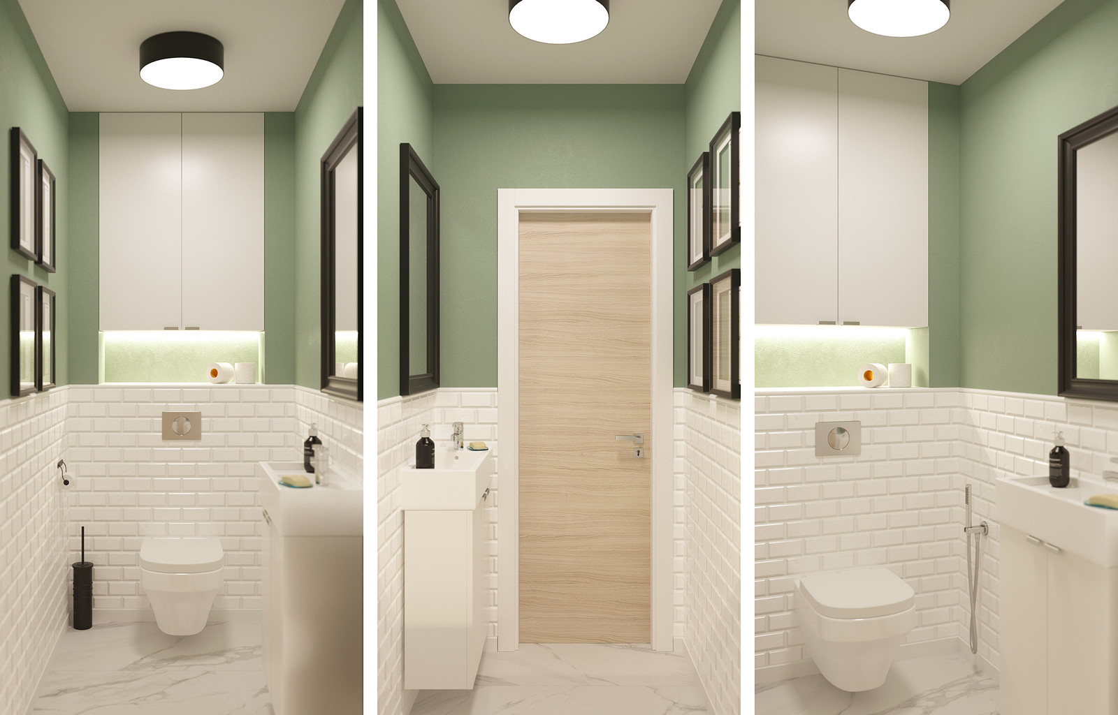 Обложка проекта: Светлая кварира с черными акцентами