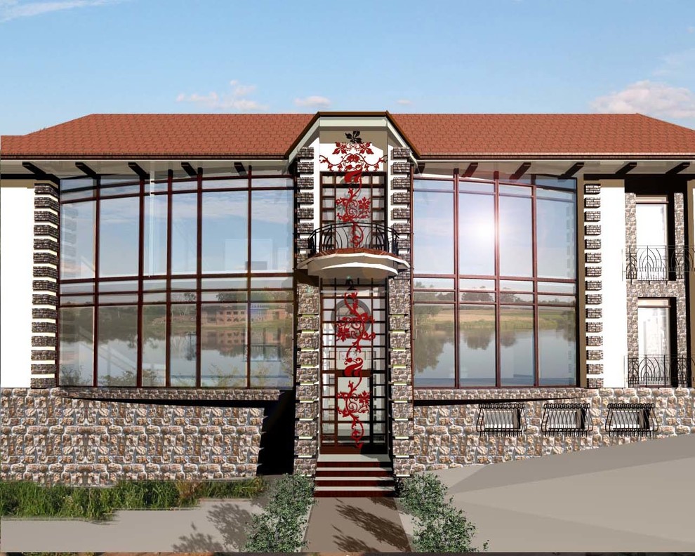 Эскиз котежда на 400 м.кв