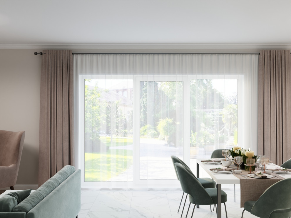 Загородный дом в стиле Неоклассика