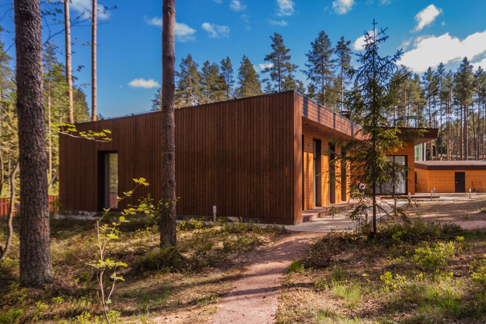 Обложка проекта: Одноэтажный дом в Репино