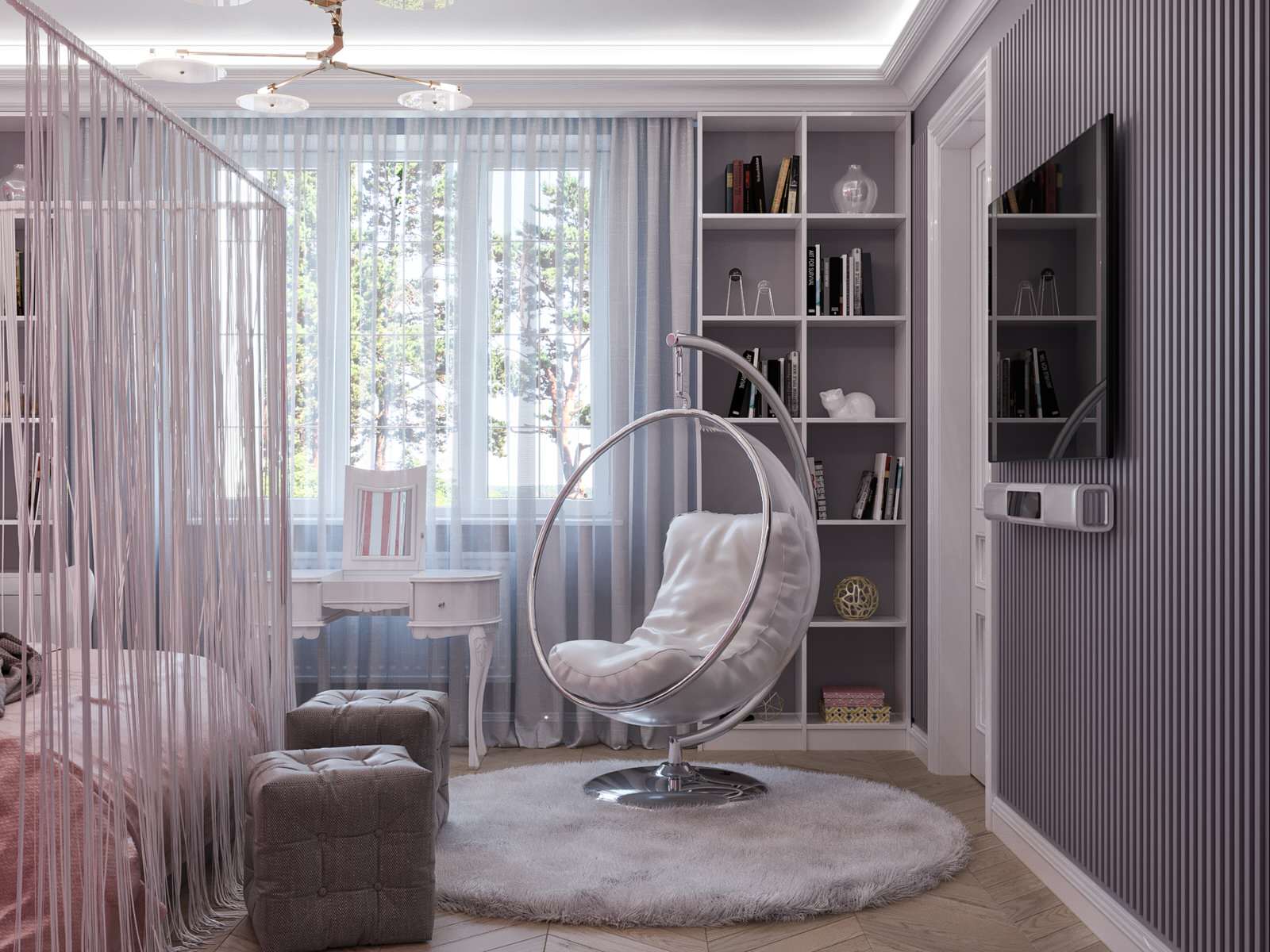 Обложка проекта: Комната девочки -12 лет.