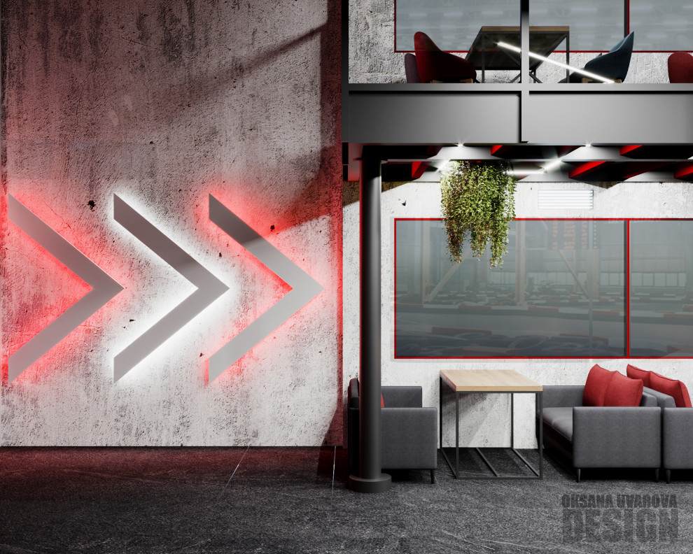 Дизайн ресторана в картинг-клубе