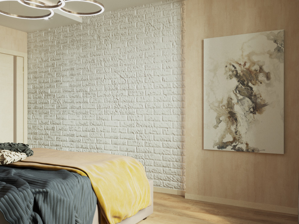 ЖК Бриз 3-х комнатная квартира (Дизайн проект)